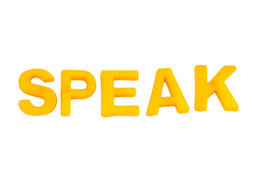 Yellow Letters SPEAK isolate no white background.png