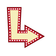 Arrow Retro Sign