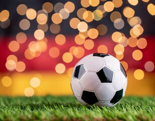 Naklejka premium Ballon de football