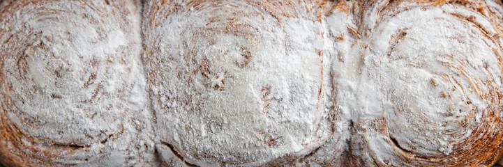 brioche bun sweet puff pastry delicious dessert fresh cooking appetizer meal food snack on the table copy space food background