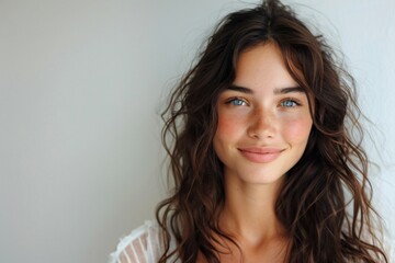 A charming portrait of a girl
