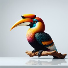 Fototapeta premium toucan bird on a branch