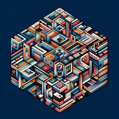Fototapeta premium geometric pattern