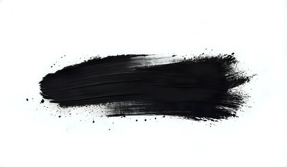 Black lipstick cosmetics beauty concept illustration on neutral background