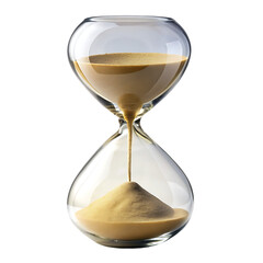 an hourglass transparent background
