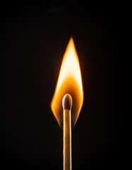 Flamme d'allumettes