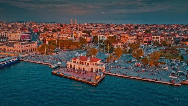 Aerial view of İstanbul
