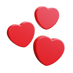 valentine 3d render icon