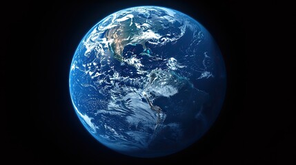 Naklejka premium Planet Earth in stunning detail..stock photo