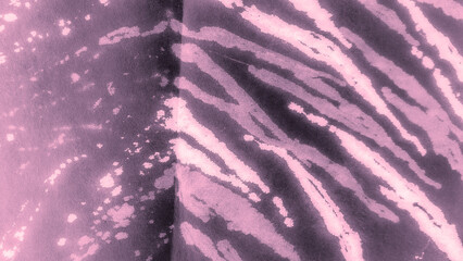 Ink Brush Pattern. Vintage Print Animals.