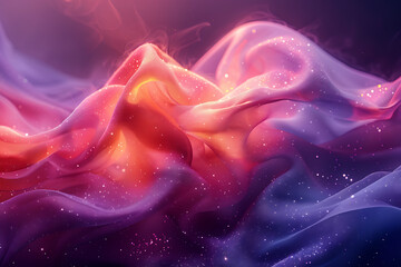 A visually captivating abstract gradient liquid background featuring smooth, flowing transitions of...