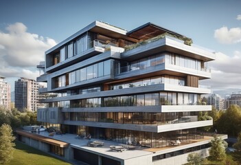 Obraz premium Unveiling the Power of BIM: A Comprehensive View of Your Building