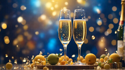 Coupe de champagne mariage IA 7