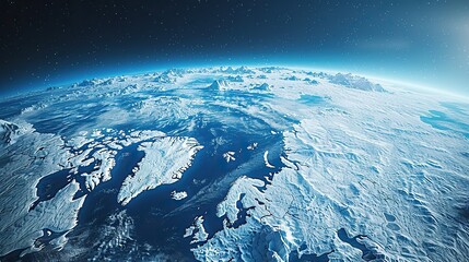 physical map of north pole arctic ocean and greenland with high resolution details satellite view of planet earth elements of this image furnished .stock photo