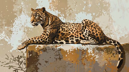 A leopard cant change its spots Depict someone unable to change their inherent nature despite trying