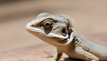 A Lizard With Its Eyes Darting Back And Forth Upscaled 2