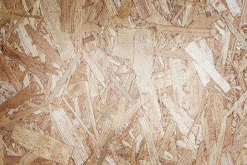 Recycled compressed plywood board texture or background.