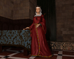 Isabella I of Castile, queen of Castile and Le&oacute;n (1474-1504)