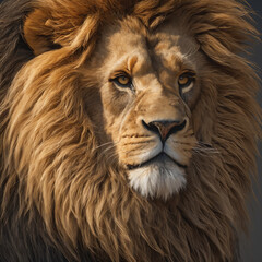 Fototapeta premium portrait of a lion