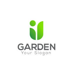agriculture logo design and green