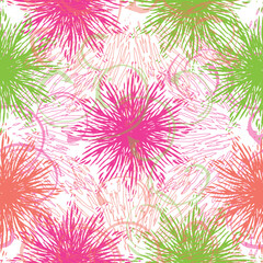  Collage contemporary seamless pattern.