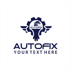 auto fix logo design  vector eps for your company