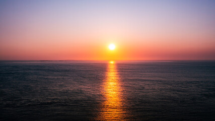 Obraz premium Sunset ine Brittany