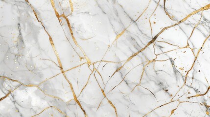 white marble with golden lines wallpaper texture