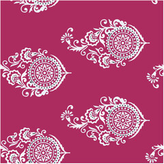 seamless pattern floral pattern textile vector tropical bicolor faces flower leaves miniprint animal grometric love