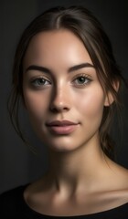 portrait of a young woman