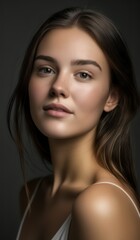 portrait of a young woman