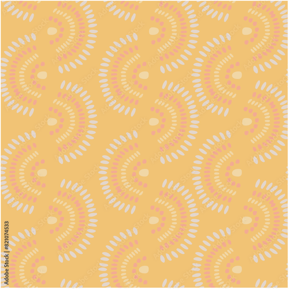 Canvas Prints seamless pattern floral pattern textile vector tropical bicolor faces flower leaves miniprint animal