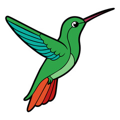 A flying bird logo icon vector illustration