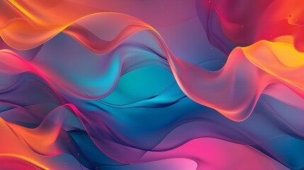 abstract background with waves
