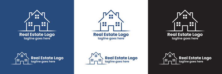 Vector Real estate logo design