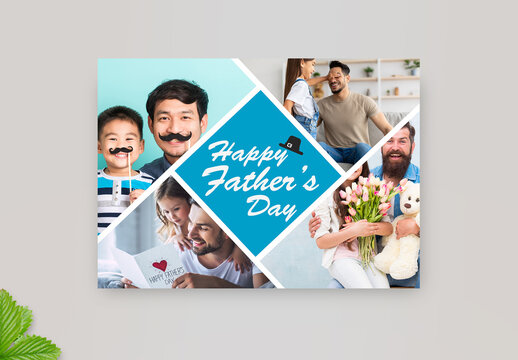 Father's Day Photo Collage