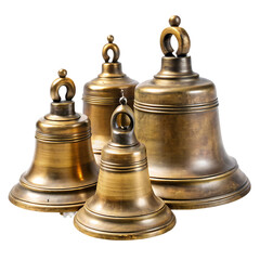 bells 19th century on transparent background