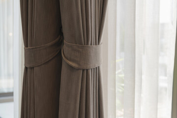 home curtain design ewlement closeup treatment house beautiful design ideas white light beige curtain setup with daylight from window home interior design