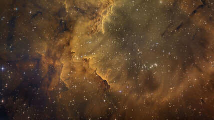 Obraz premium Starry Expanse with Nebulae in Space