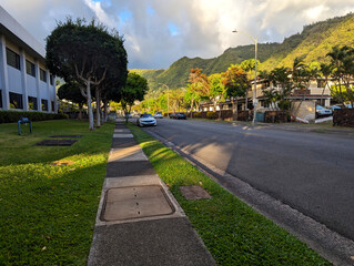 street in the city