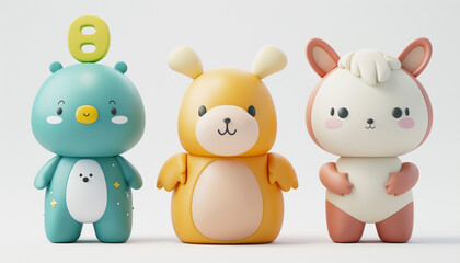 Naklejka premium figures for games 