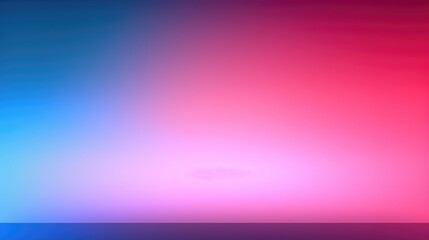 Abstract gradient background with neon blue and pink hues