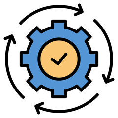 Consistent Quality  Icon Element For Design