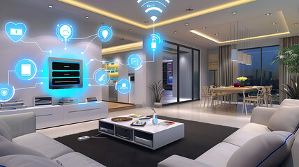 IoT Smart Home Modern residences are full of amenities that are connected and controlled via the Internet