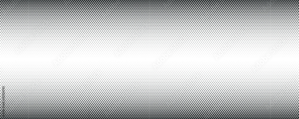 Aufkleber hexagon shapes Vector halftone for background Hexagon Vector Abstract Geometric Technology Background. Halftone Hex Retro Simple Pattern. Minimal Style Dynamic Tech Wallpaper