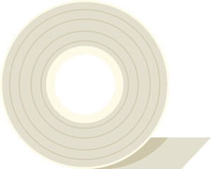 Minimalist abstract circular design with beige tones and simplistic geometric shapes. A modern background pattern with neutral colors and a contemporary art vector illustration