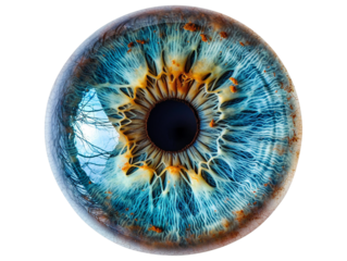 Isolated eyeball