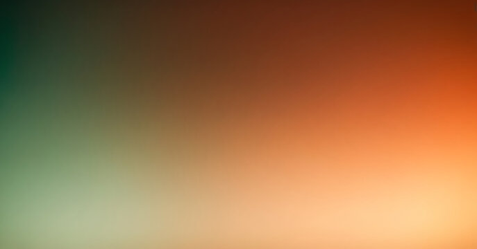 A blurred gradient sage green, terracotta orange, and sandstone beige