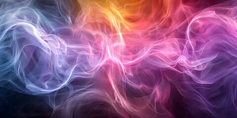 Explosion of colors: A vibrant abstract representation of motion and energy. Concept Abstract Art, Vibrant Colors, Motion, Energy, Explosion