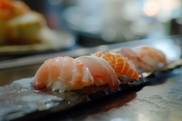 A journey for your palate: The omakase from the delicate snap of fresh shrimp to the rich, fatty indulgence of toro (tuna belly)